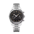 Racing Chrono Pro 42 – Vintage Steel Finish | Dark Dial